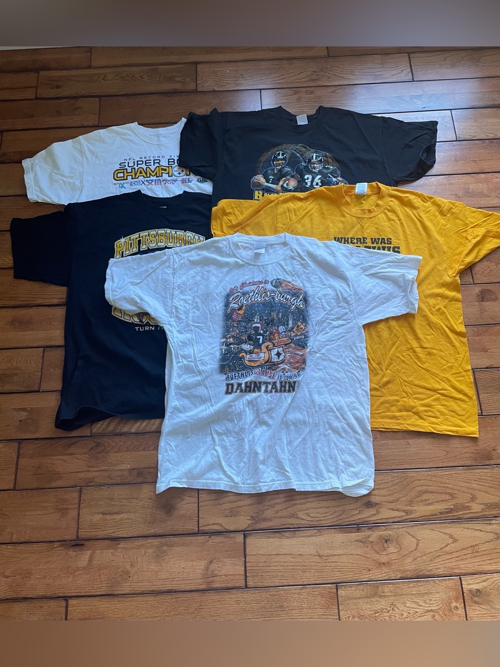 Pittsburgh Steelers vintage   5 Graphic T-Shirts